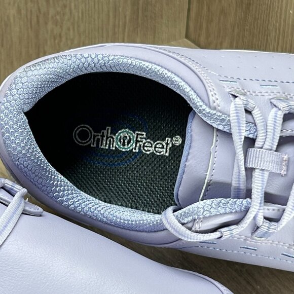 Orthofeet Women's Orthopedic Walking Comfort Shoes Size 11.5D  Lavender Purple - Picture 11 of 13